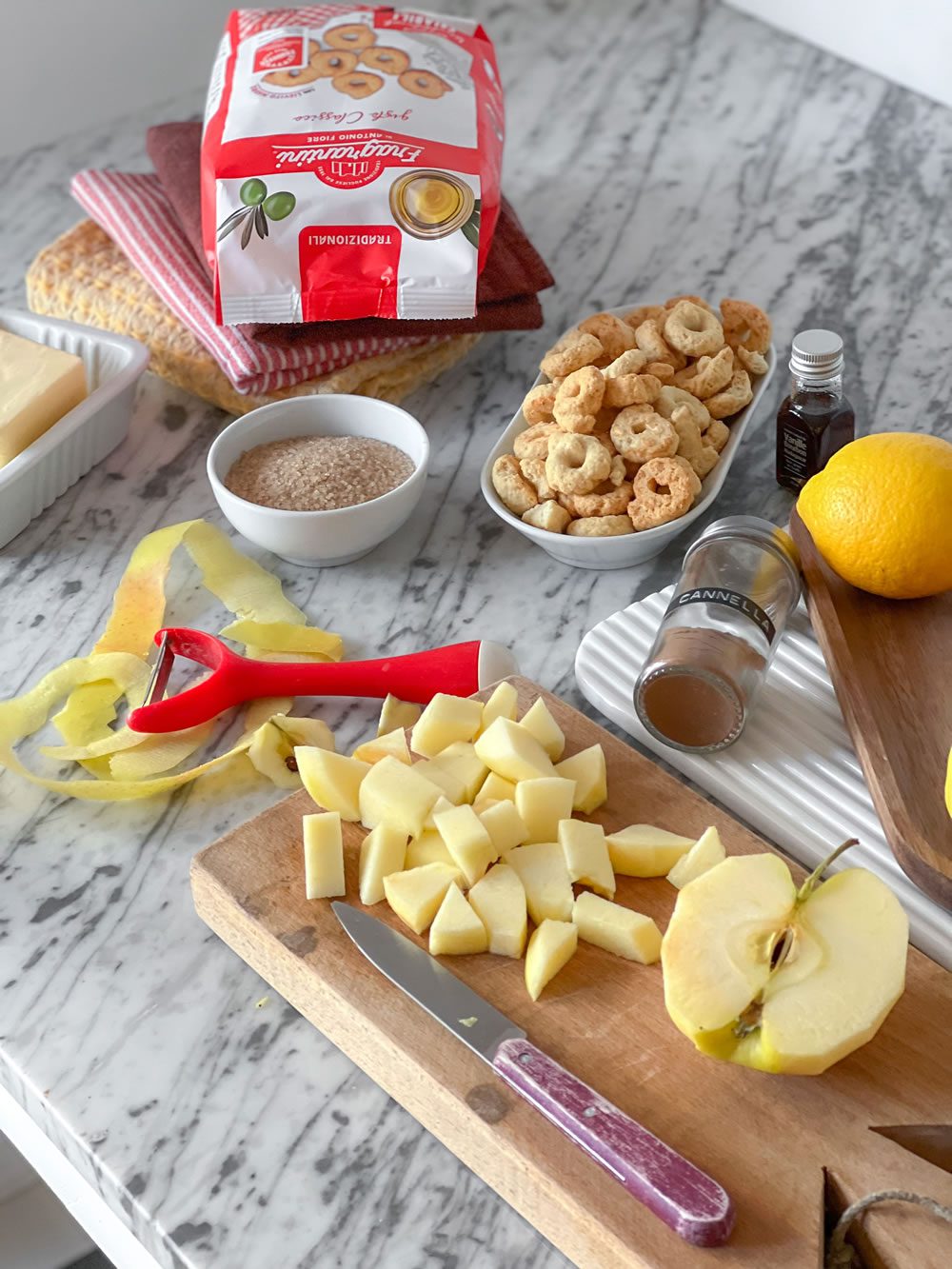 Apple Crumble 7 procedimento FRAGRANTINI apple crumble4